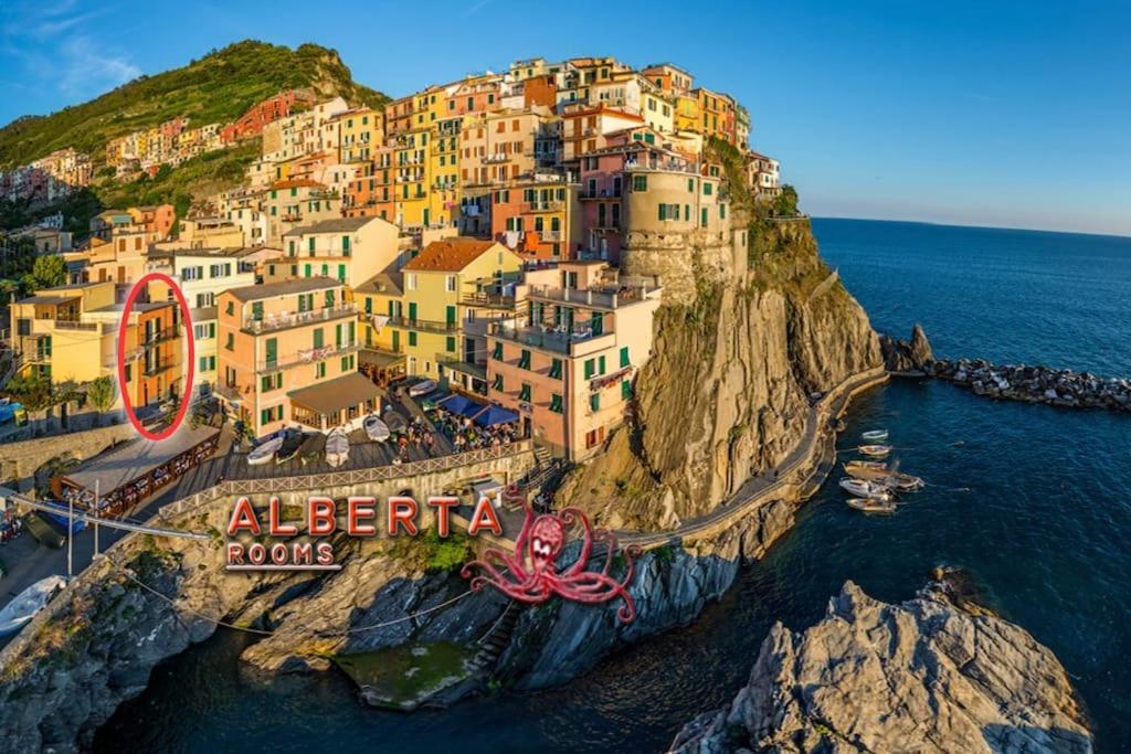 Alberta Rooms Manarola Exterior foto